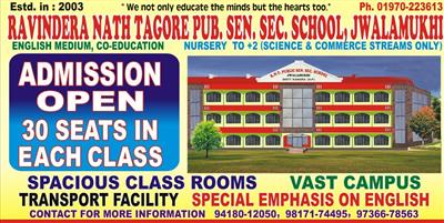Admission open  