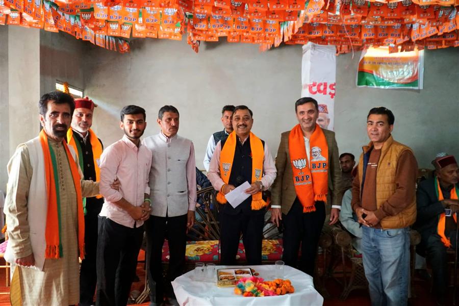 आपदा राशि में कांग्रेस पार्टी ने की बंदरबाट : कश्यप