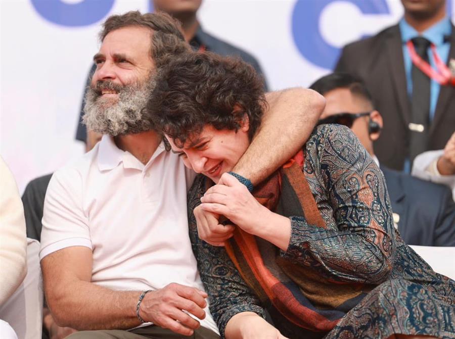 मेरे भाई सत्य का कवच पहनकर चल रहे हैं--Priyanka Gandhi Vadra