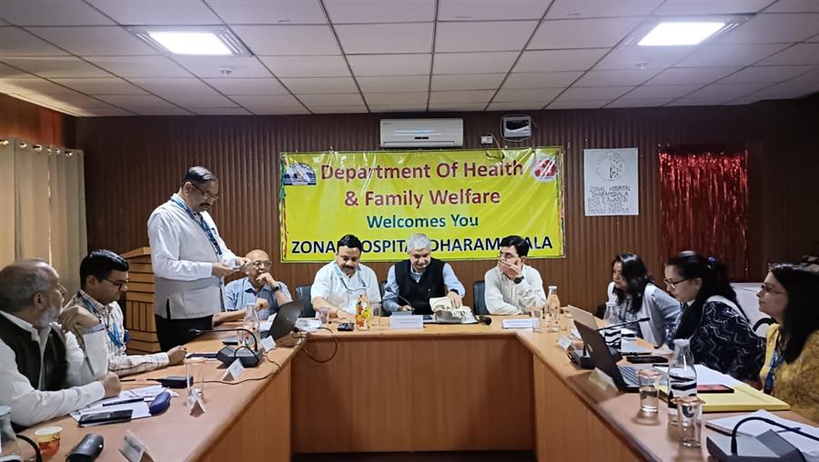 जिला काँगड़ा के स्वास्थ्य विभाग की विशेष समीक्षा बैठक का आयोजन