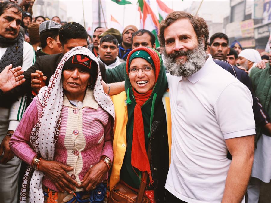 Rahul Gandhi  बोले कांग्रेस कार्यकर्ता जोशीमठ के प्रभावितों की मदद को आगे आयें