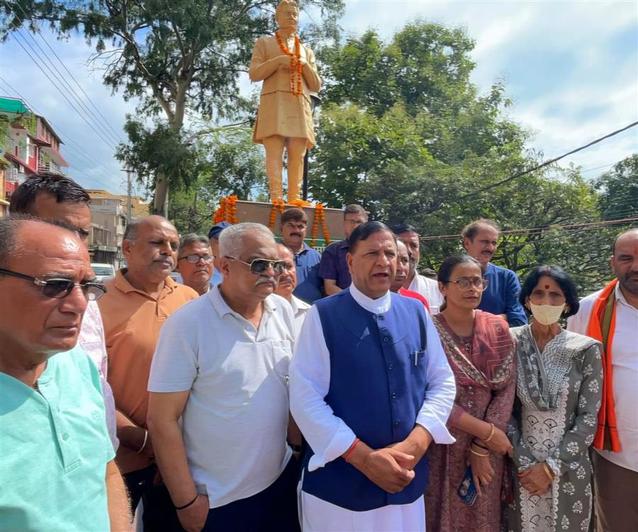 परमार न होते तो पहाड़ी राज्‍य हिमाचल भी न होता - डॉ राजीव बिंदल