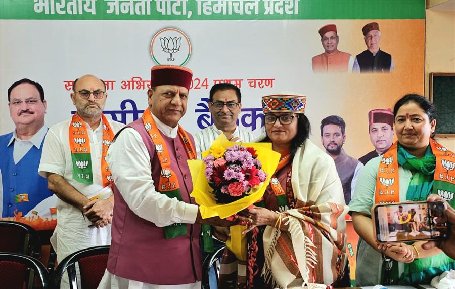 भाजपा में किसी नेता के परिवार का सदस्य नहीं, बल्कि जमीन और साधारण पृष्ठभूमि से जुड़ा हुआ कार्यकर्ता ही नेता बनता है : रेखा