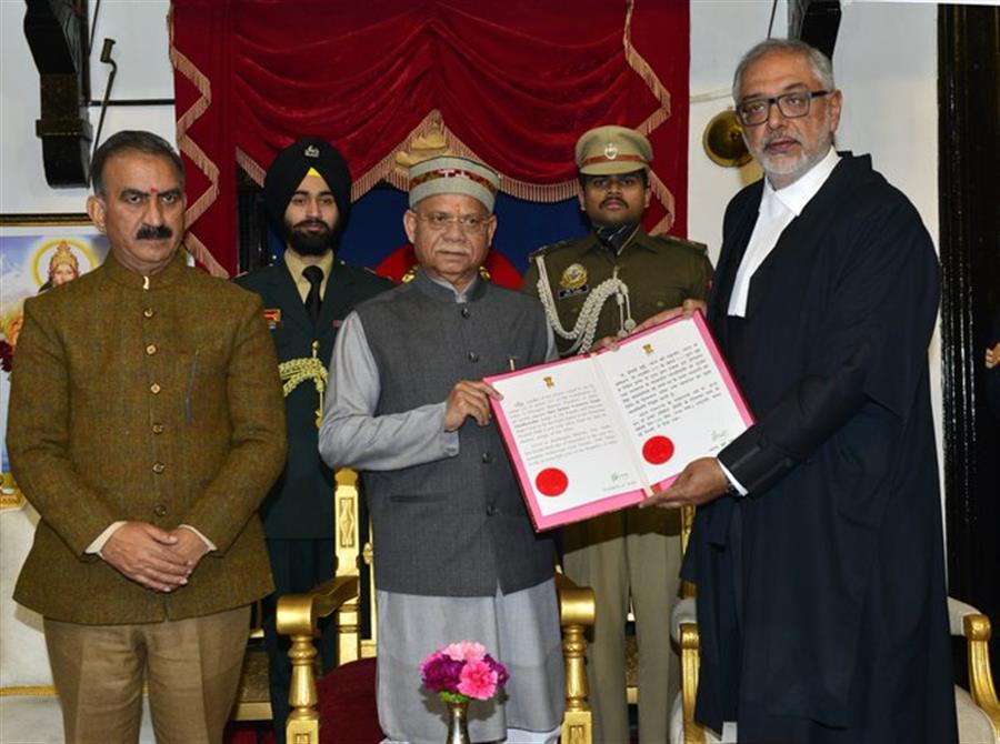 न्यायमूर्ति गुरमीत सिंह संधावालिया बने हिमाचल हाई कोर्ट के मुख्य न्यायाधीश