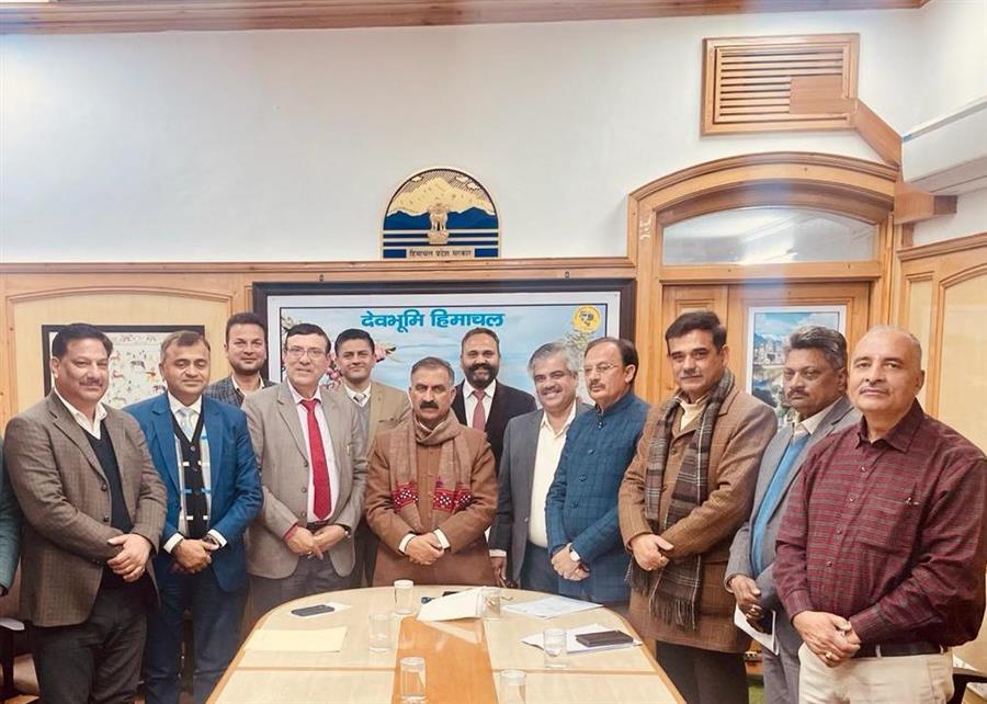 Hinduja Group के प्रतिनिधिमंडल ने मुख्यमंत्री से भेंट की