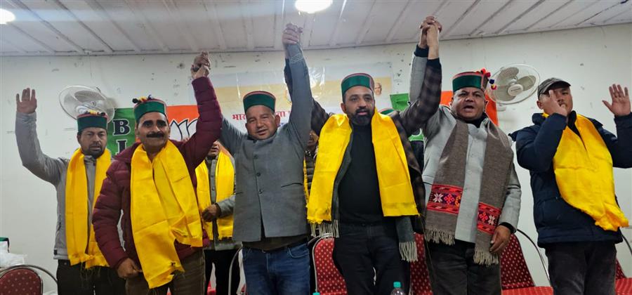 यशवंत सिंह बने भाजपा जिला किन्नौर के अध्यक्ष कर्ण नंदा ने की घोषणा
