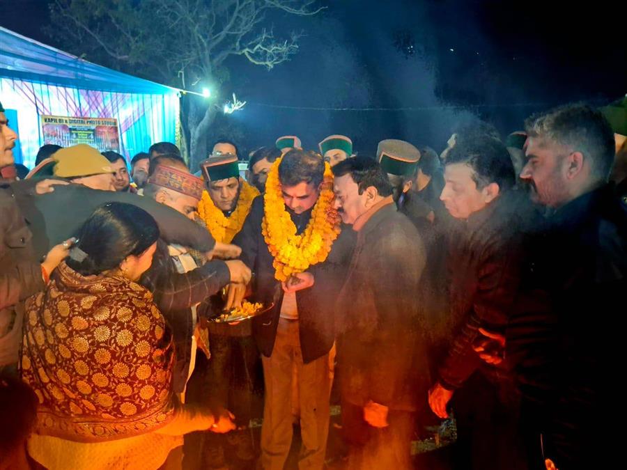 आस्था और विश्वास का प्रतीक है तत्तापानी में मनाया जाने वाला लोहड़ी मकर संक्रांति मेला : संजय अवस्थी
