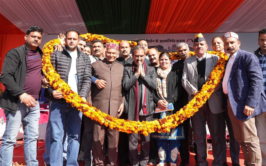 मुख्यमंत्री ने बैजनाथ के लिए 70.26 करोड़ रुपये की परियोजनाओं के शिलान्यास व उद्घाटन किए
