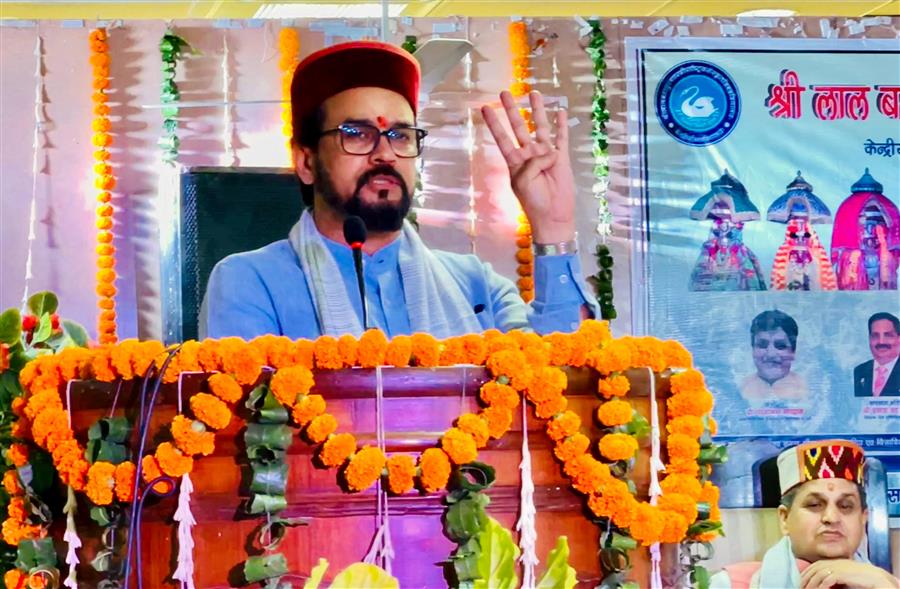हिमाचल के अधिकारों की रक्षा के लिए सदा समर्पित : अनुराग सिंह ठाकुर