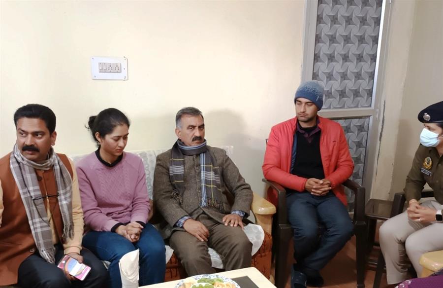 Himachal CM consoles family of IPS SR Rana