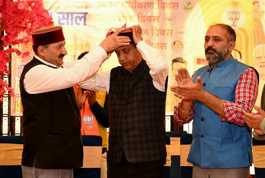 संकल्प से सिद्धि तक कार्यक्रम के माध्यम से केंद्र सरकार की नीतियों को घर-घर पहुंचाएंगे : नंदा