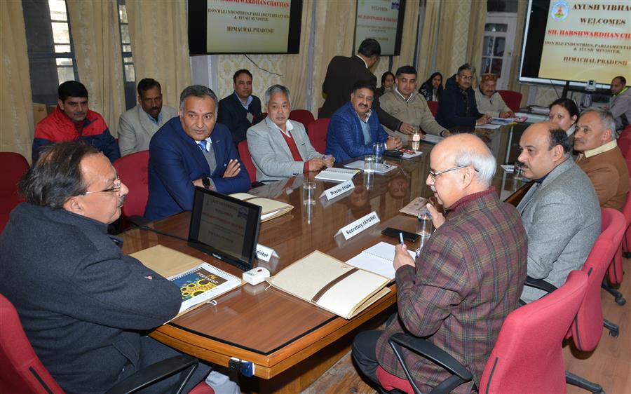 Himachal endeavours to Promote Panchkarma: AYUSH Minister