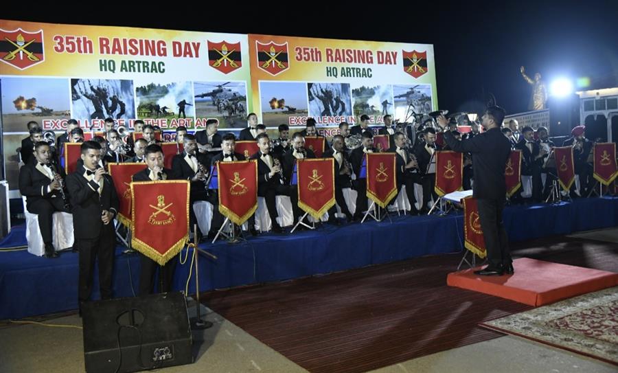 आरट्रैक के 35वें स्थापना दिवस के उपलक्ष्य में बैंड प्रदर्शन और ‘रन फॉर एक्सीलेंस’ का आयोजन
