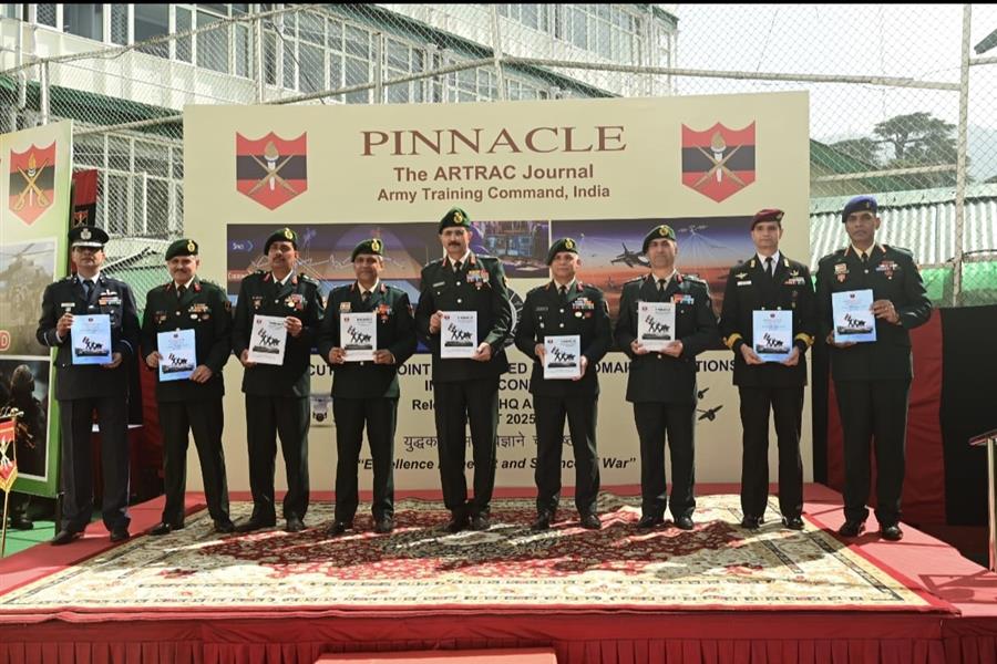 सेना प्रशिक्षण कमान  ARTRAC Shimla  ने 35वां स्थापना दिवस मनाया