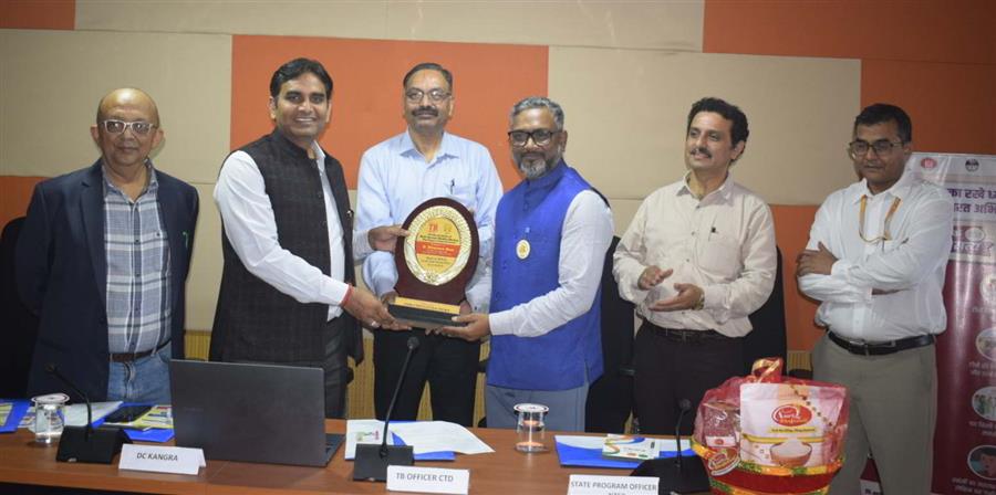 टीबी मुक्त भारत अभियान के अंतर्गत धर्मशाला में मल्टीसेक्टोरल कन्वर्जेंस मीटिंग का आयोजन