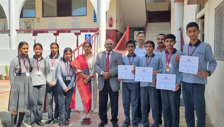 लौरिएट का अभय राज्य स्तरीय चैस प्रतियोगिता में चयनित
