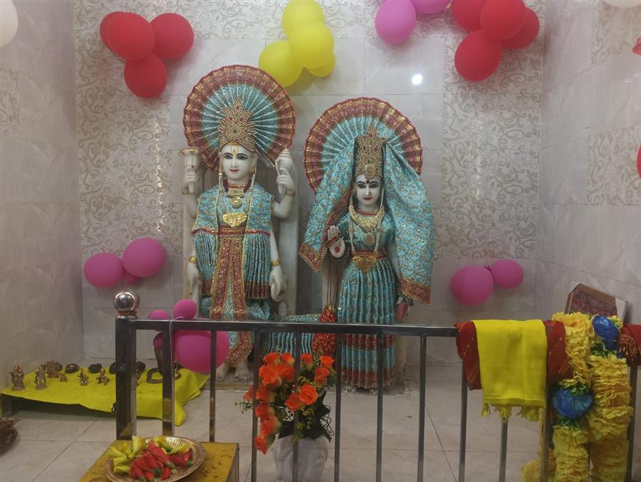 ज्वालामुखी के श्री लक्ष्मी नारायण मंदिर में चल रही कार्तिक महात्मय कथा