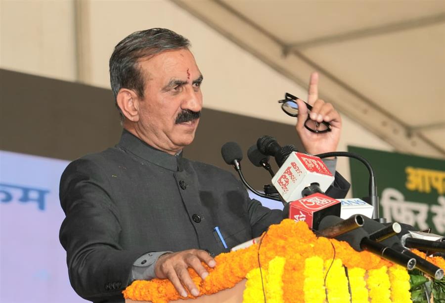 आत्मनिर्भर हिमाचल सिर्फ़ नारा नहीं, बल्कि हमारा जुनून: मुख्यमंत्री