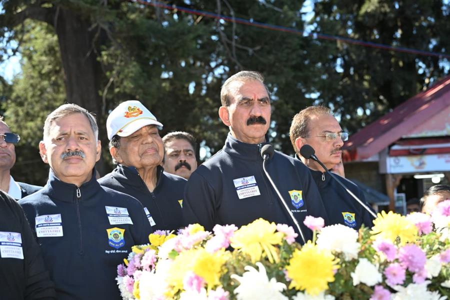  चिट्टे के खिलाफ महा वॉकथॉन आयोजित-मुख्यमंत्री ने किया नेतृत्व