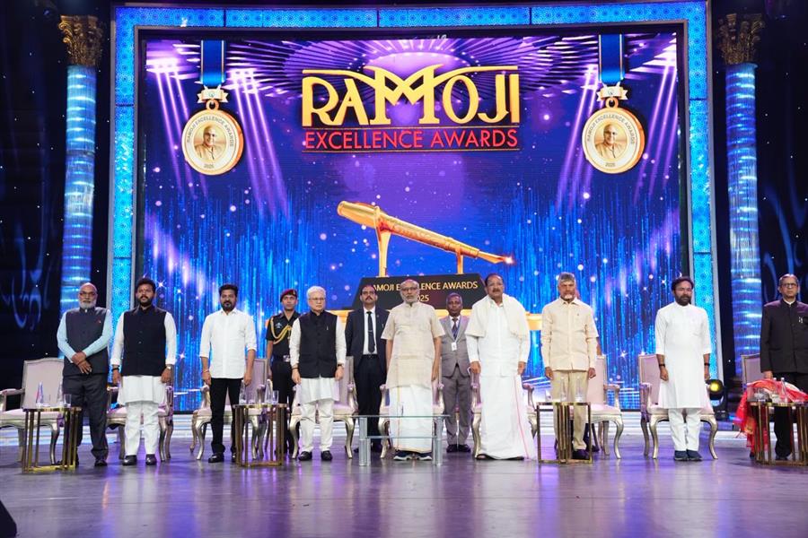 रामोजी राव एक दूरदर्शी राष्ट्र निर्माता थे : उपराष्ट्रपति