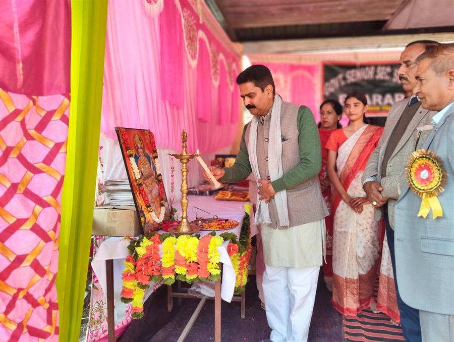 ग्रामीण बच्चों को गुणवत्तापूर्ण शिक्षा देने के लिए 100 नए सीबीएसई स्कूल स्थापित : विधायक चन्द्रशेखर