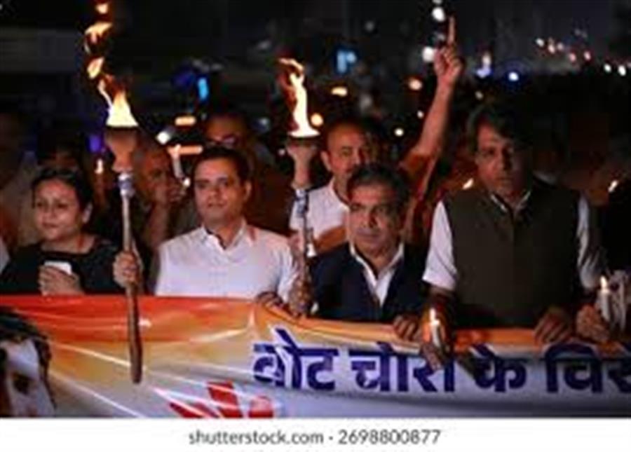 दिल्ली के रामलीला मैदान में‘वोट चोरी’ के खिलाफ कांग्रेस का हल्ला बोल आज