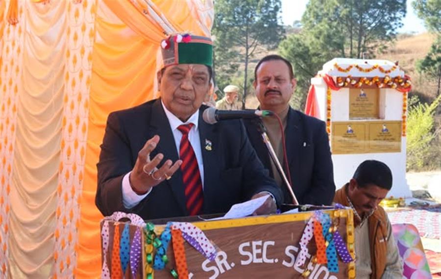 ग्रामीण आर्थिकी को सम्बल प्रदान करने के लिए सामाजिक सुरक्षा को दिया जा रहा सर्वोच्च अधिमान - डॉ. शांडिल