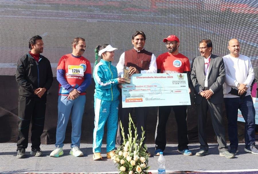 धर्मशाला मैराथन के माध्यम से खेल पर्यटन के मानचित्र पर बनेगा विशेष स्थान : हेमराज बैरवा