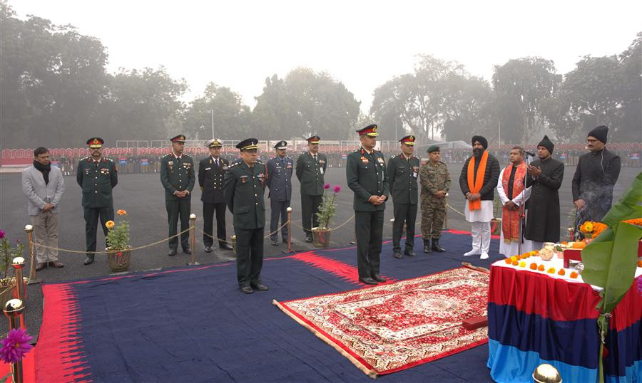 सर्व धर्म पूजा के साथ एनसीसी गणतंत्र दिवस शिविर 2026 का शुभारंभ