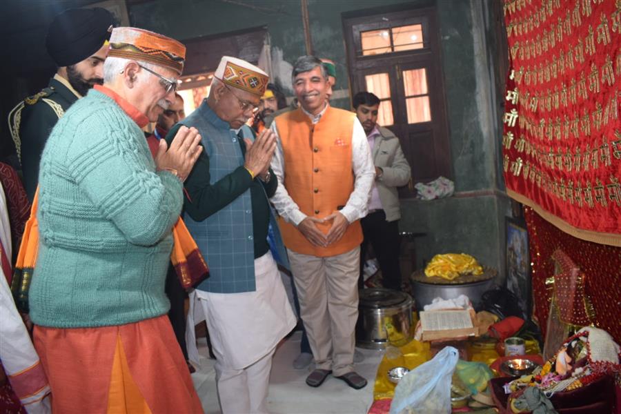 Governor Attends Peace Prayer Ceremony at Garli to Mark Birth Anniversary of Late Smt. Nirmala Devi