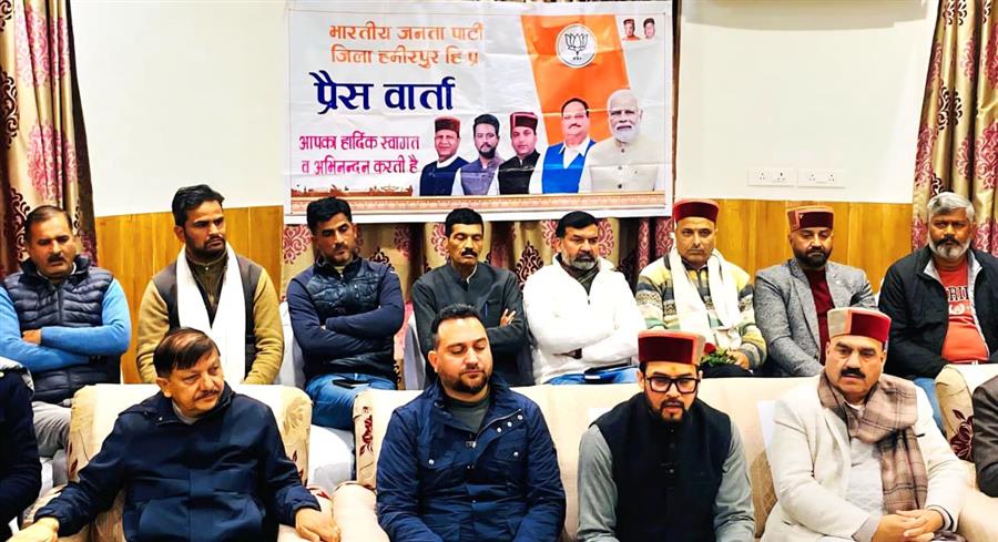 वीबी जी-राम-जी मजदूर हित व ग्रामीण अर्थव्यवस्था सुदृढ़ीकरण की नई सशक्त पहचान: अनुराग सिंह ठाकुर