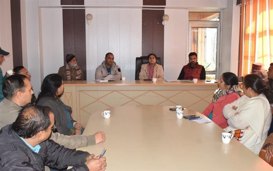 पालमपुर में उपमंडल स्तरीय गणतंत्र दिवस के आयोजन पर बैठक आयोजित