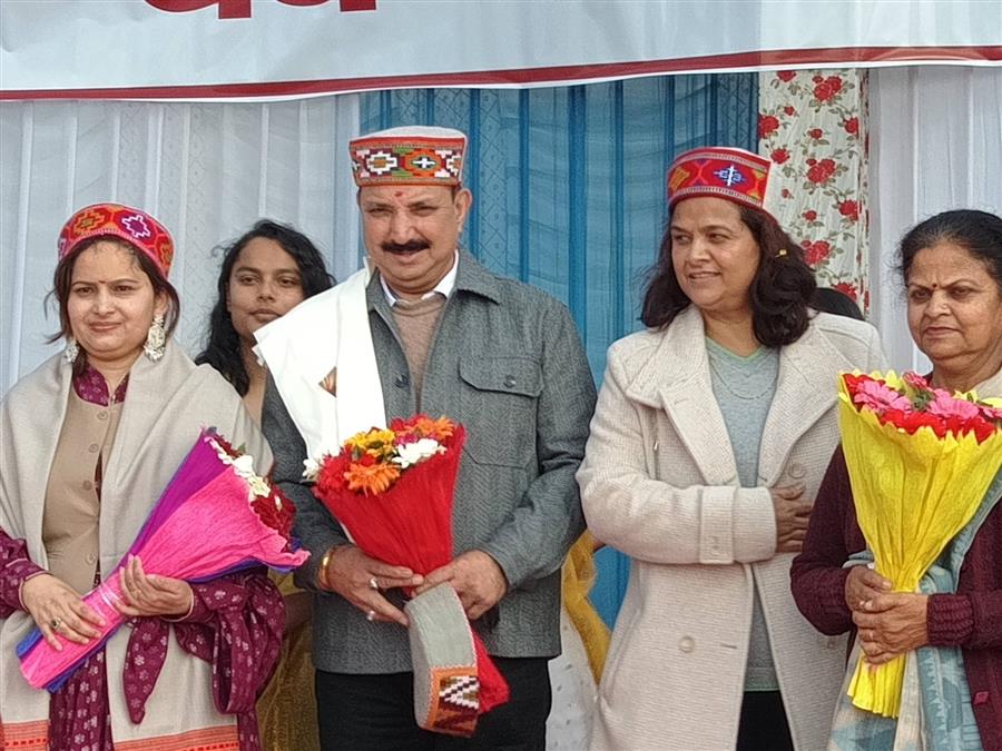 वेद धारा ग्लोबल स्कूल में हर्षोल्लास के साथ मनाया गया “हिम लोक संस्कृति महोत्सव 2026
