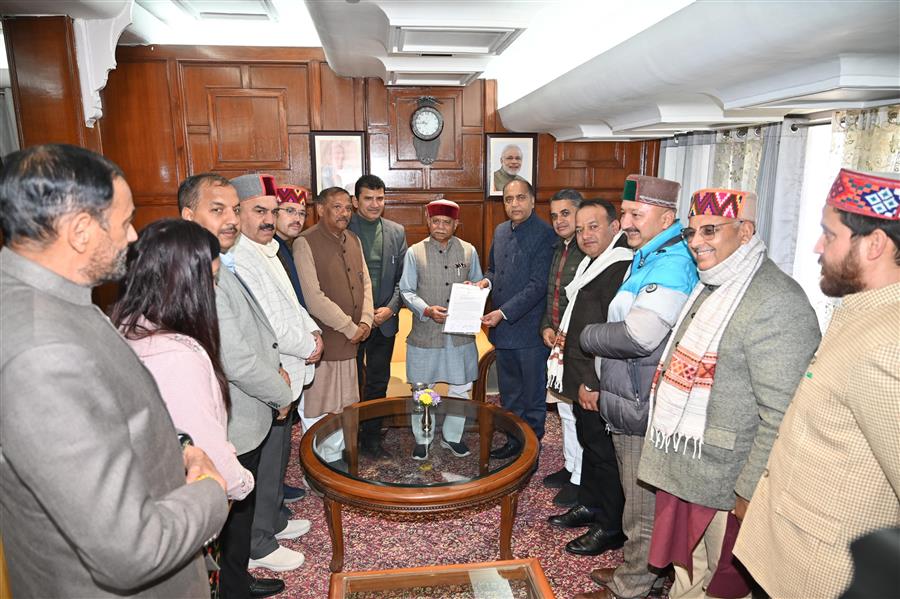 भाजपा विधायक दल ने राज्यपाल को सौंपा ज्ञापन, विधायक क्षेत्र विकास निधि और ऐच्छिक निधि रोकने पर जताया कड़ा विरोध