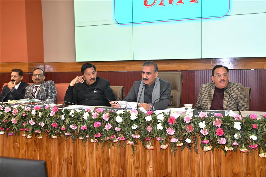 प्रदेश के लिए नाबार्ड से 713.87 करोड़ रुपये की 73 योजनाएं स्वीकृत: मुख्यमंत्री