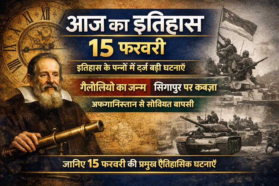 आज ही के दिन   इटली के महान वैज्ञानिक Galileo Galilei का जन्म हुआ। उन्होंने आधुनिक खगोल विज्ञान और भौतिकी की नींव रखी