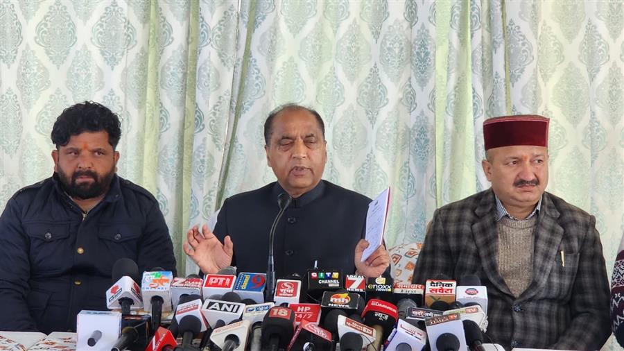 मोदी सरकार में हिमाचल को पाँच गुना ज्यादा सहायता, असली अन्याय यूपीए काल में हुआ” : जयराम ठाकुर