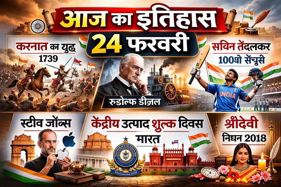  आज ही के दिन भारतीय क्रिकेट के महान बल्लेबाज सचिन तेंदुलकर का जन्म हुआ था