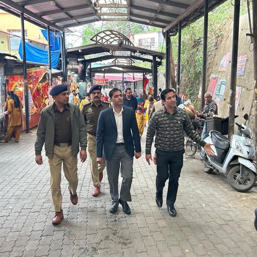 Chaitra Navratri Fair 2026: Senior Officials Review Security, Traffic Arrangements at Jawalamukhi