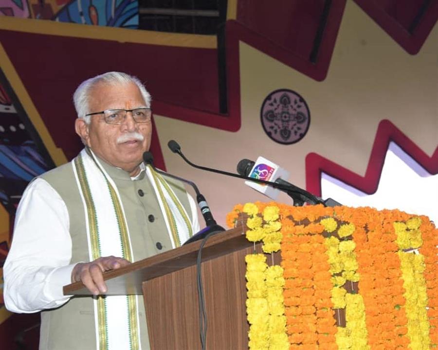  मेले में हर वर्ष एक सहभागी राष्ट्र और एक ‘थीम स्टेट’ होता है-मनोहर लाल