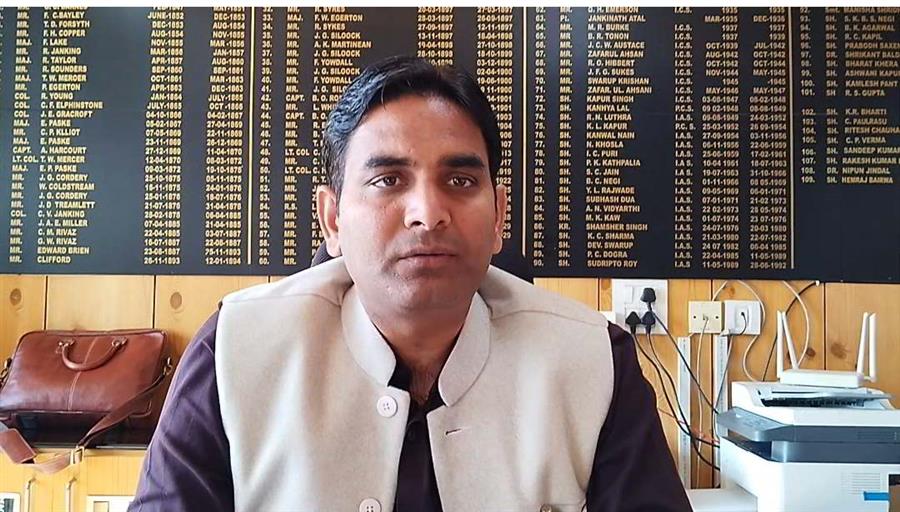 मतदाता सूचियों के लिए समयबद्ध कार्यक्रम जारी: उपायुक्त कांगड़ा हेमराज बैरवा