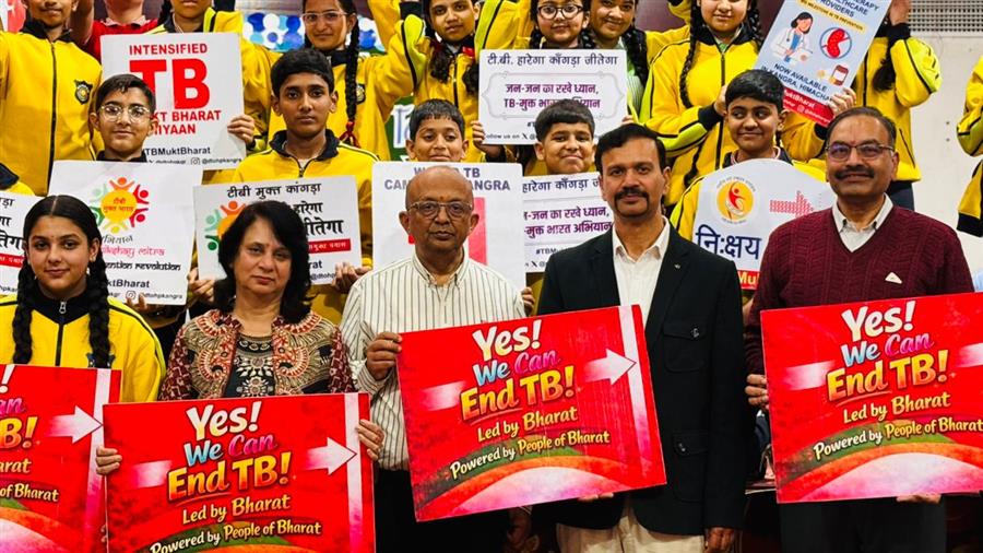 टीबी मुक्त भारत की दिशा में बड़ा कदम: रेनबो। इंटरनेशनल में जागरूकता कार्यशाला