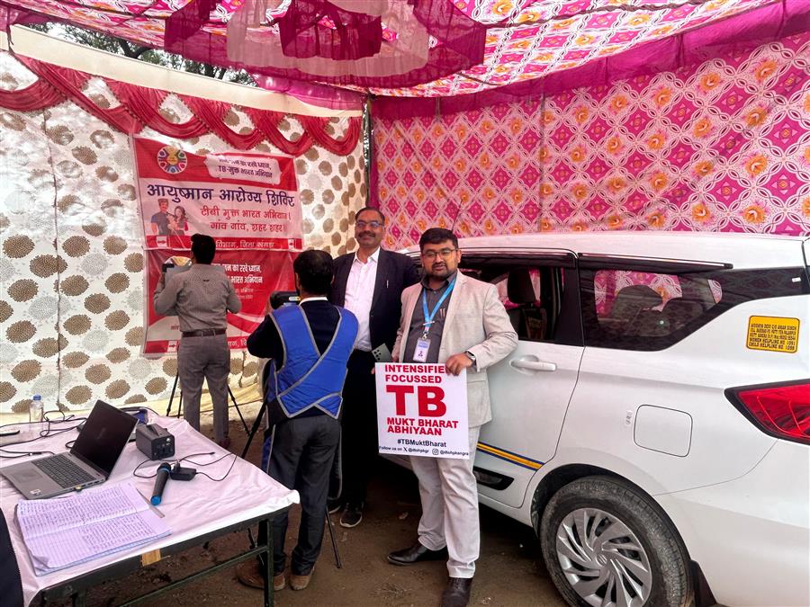 विश्व स्वास्थ्य दिवस पर टीबी मुक्त भारत अभियान को मिली गति, धर्मशाला में आयुष्मान आरोग्य शिविर बना जागरूकता का केंद्र
