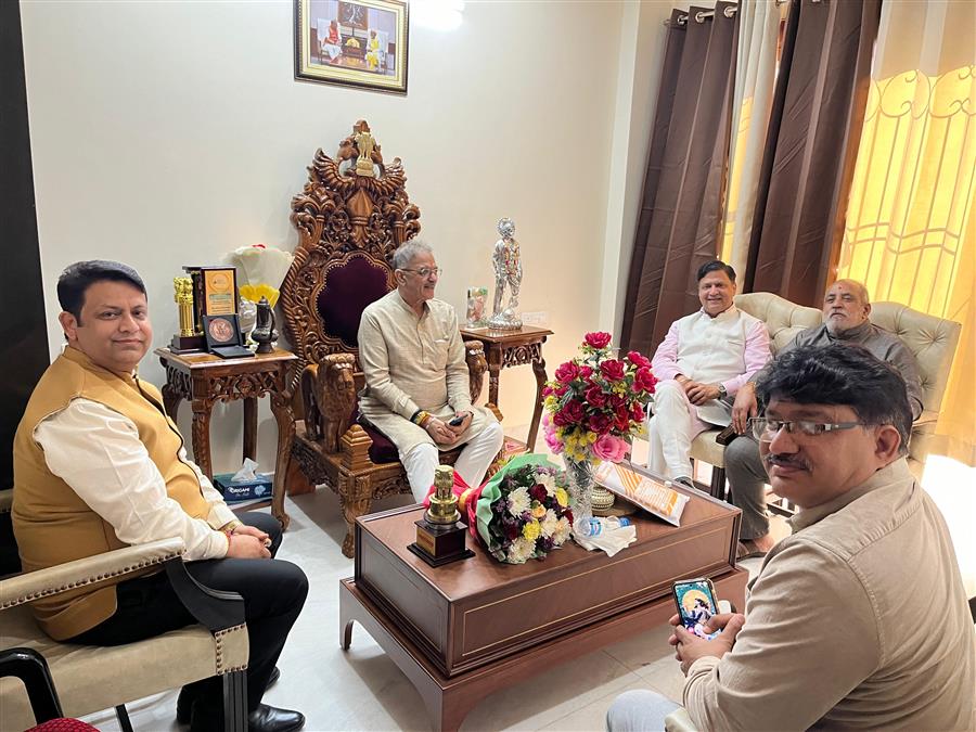 राज्यपाल से सक्षम प्रतिनिधिमंडल की भेंट, दिव्यांग सशक्तिकरण पर हुई चर्चा