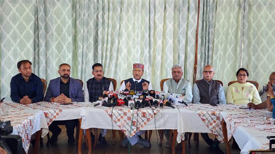 महिला आरक्षण बिल गिराकर कांग्रेस ने 70 करोड़ बहनों की पीठ में छुरा घोंपा—जन आक्रोश पदयात्रा से मिलेगा जवाब: डॉ. बिंदल