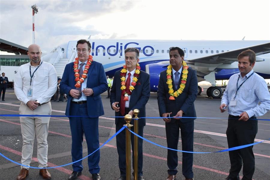 IndiGo Launches First Direct Flight from Chennai to Réunion Island, Boosting Tourism and Trade