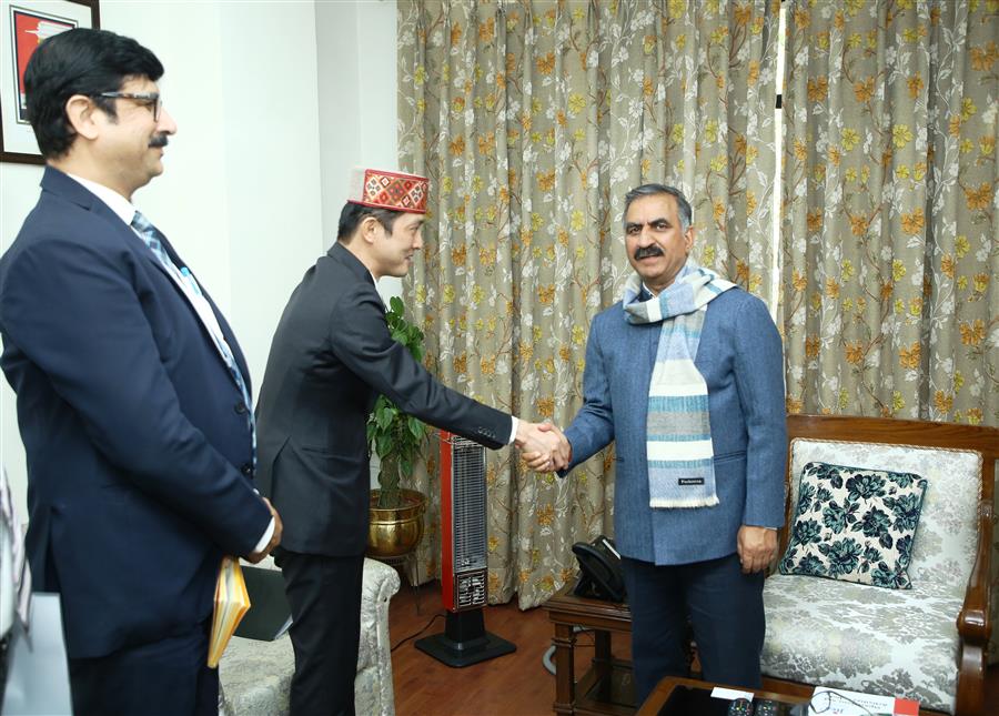 Himachal CM Sukhu takes up tiny tunneling issues with JICA