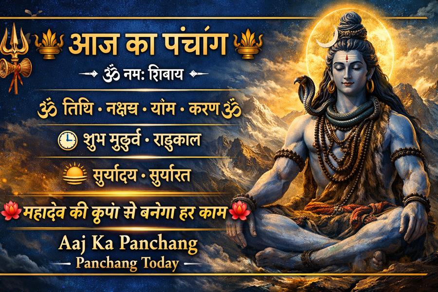 आज राहु काल कब तक रहेगा व क्या है शुभ मुहूर्त आईये जानते हैं 1 जून 2026 का पंचांग