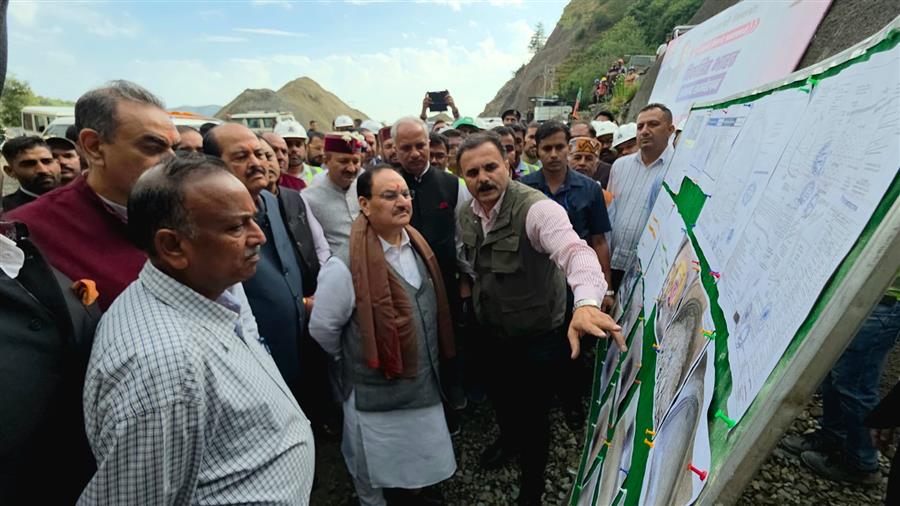 मोदी सरकार ने हिमाचल की तकदीर बदली, प्रदेश में विकास का नया अध्याय लिखा — जे.पी. नड्डा