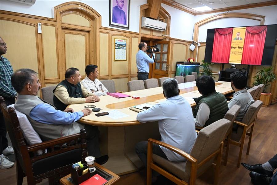 मुख्यमंत्री ने धर्मशाला में राज्य पिछड़ा वर्ग आयोग के नए कार्यालय का शुभारम्भ किया